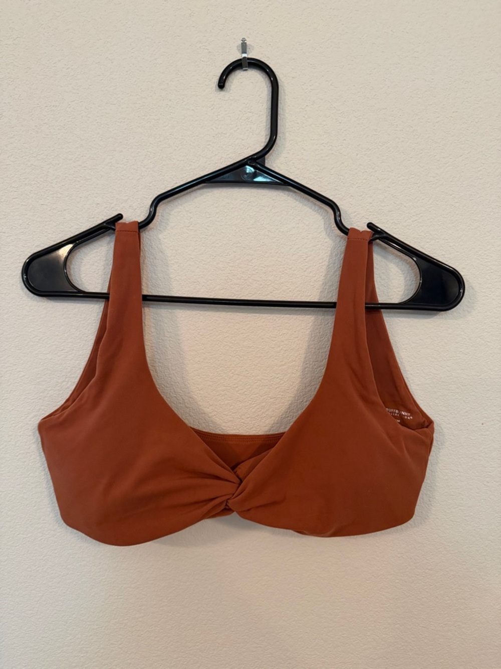BuffBunny Rust Twist Front Sports Bra